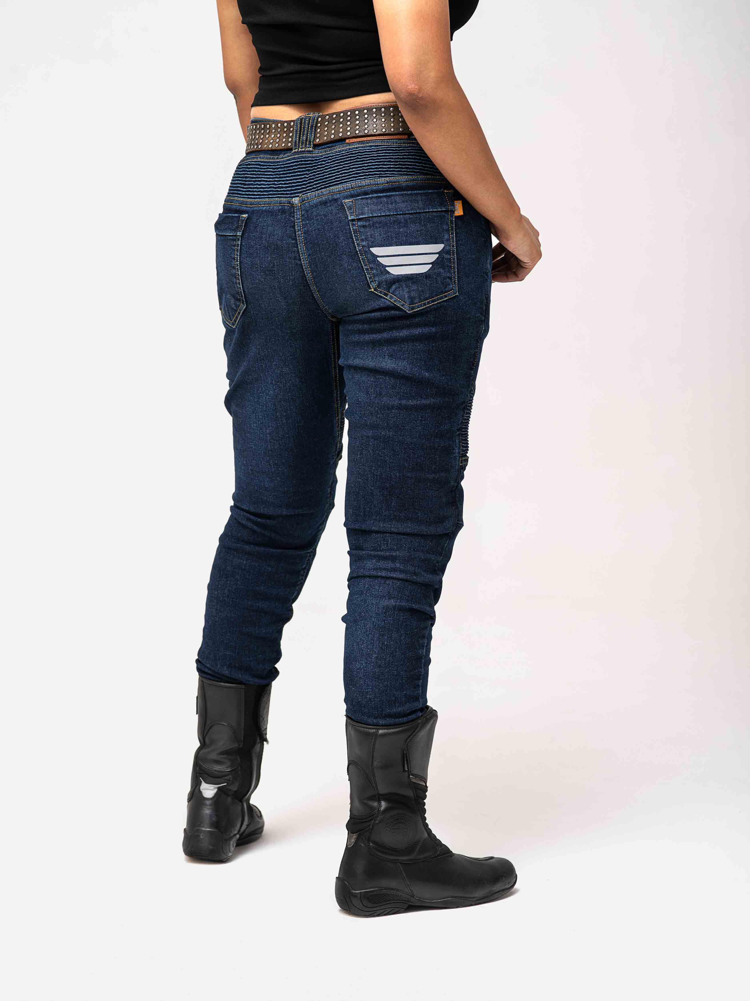 Bikeratti Steam Lady Motorcycle Jeans - Image 3