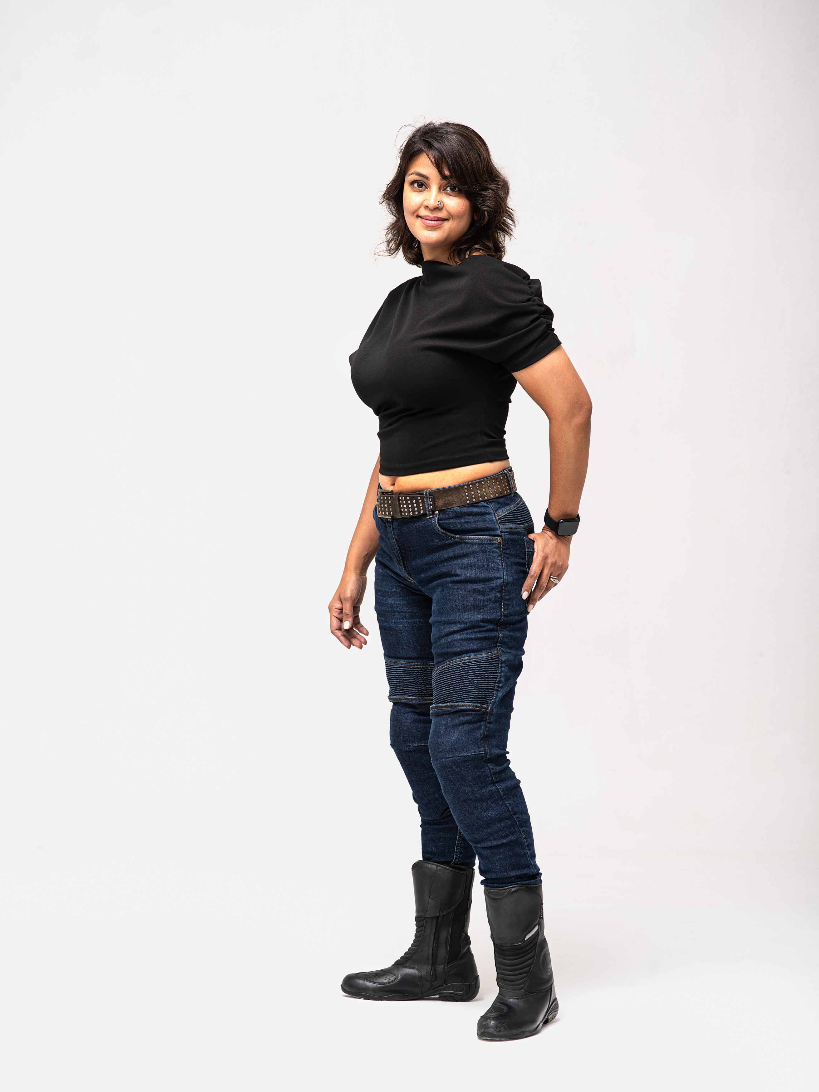 Bikeratti Steam Lady Motorcycle Jeans - Image 5