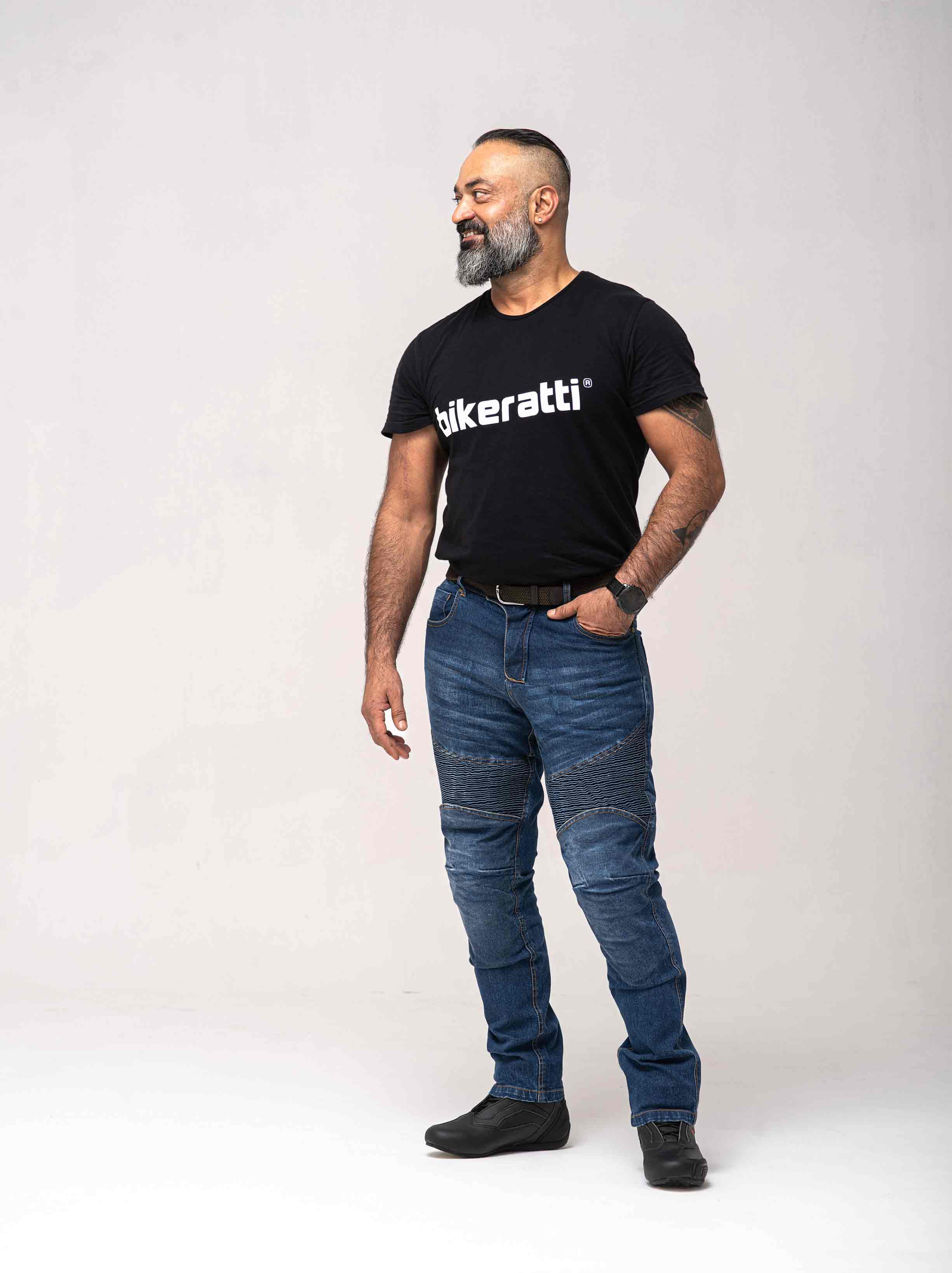 Bikeratti Steam Men's Motorcycle Jeans - Image 4