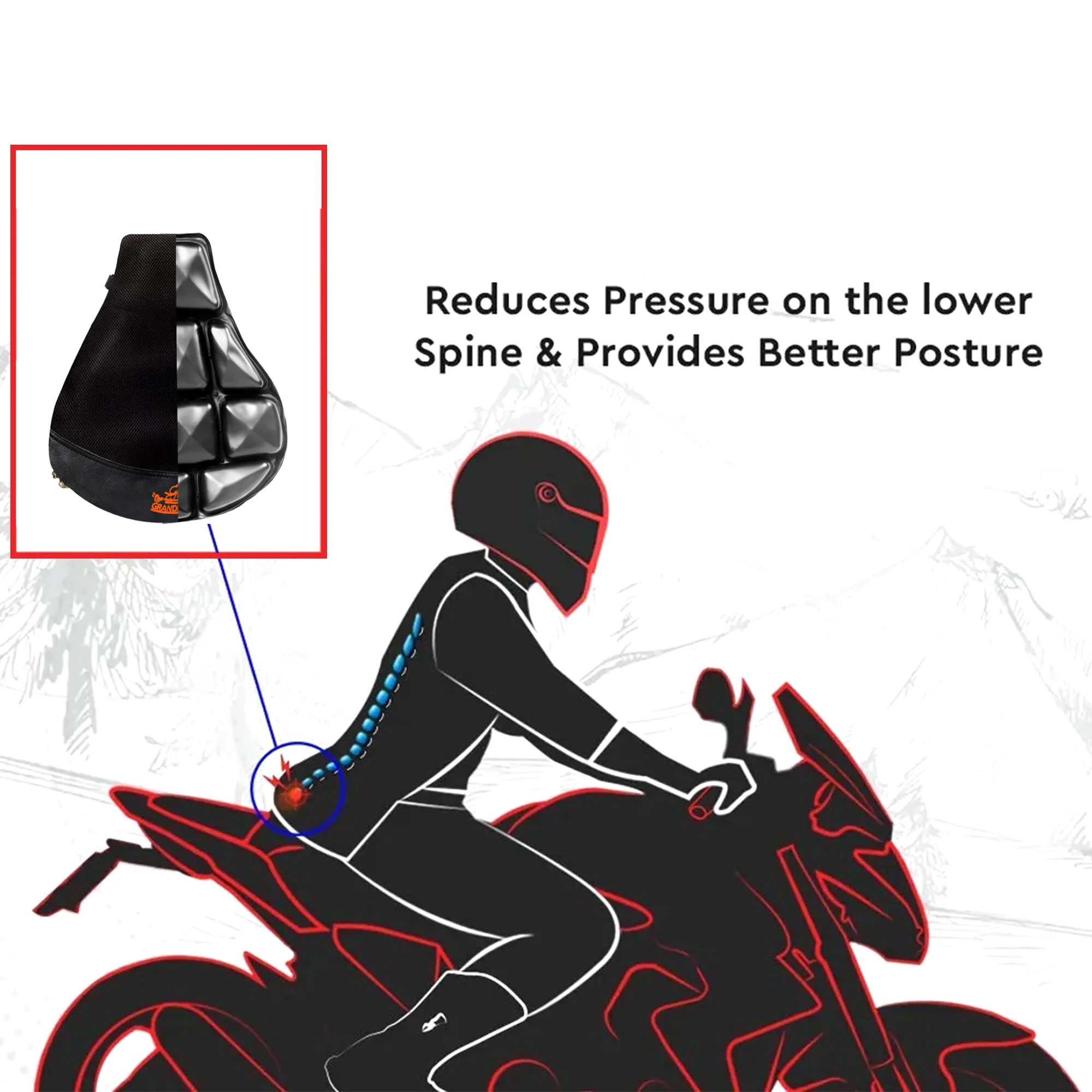 Grand Pitstop Air Seat (Sport Bikes) - Image 7