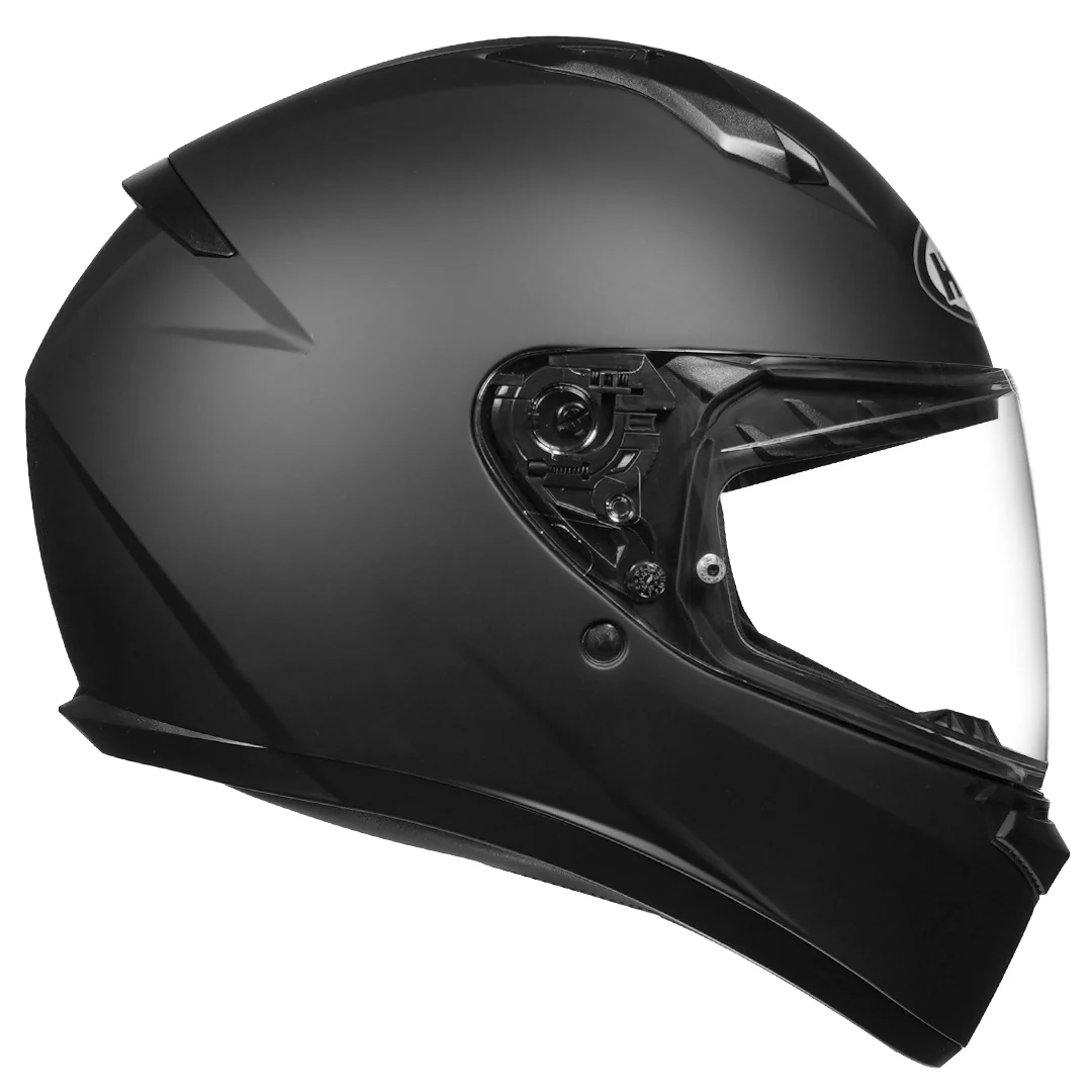 HJC C10 Semi-Flat Black Helmet - Image 2
