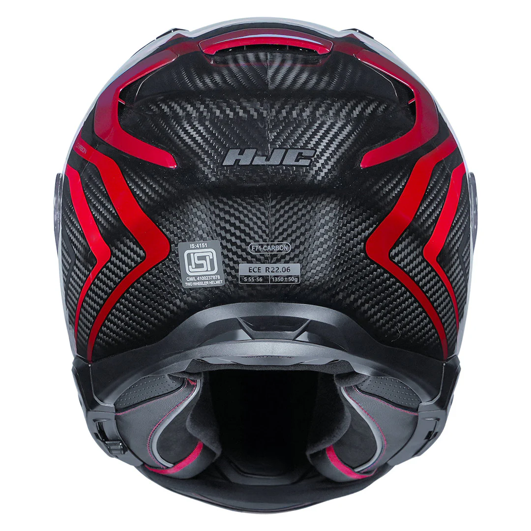 HJC F71 (F7X) Nevio Carbon Helmet - Image 4