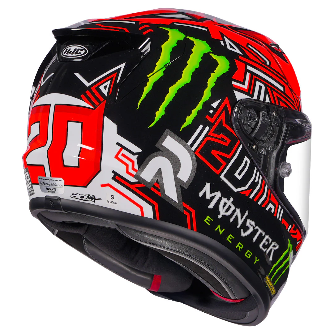 HJC RPHA 12 Quartararo Replica Helmet - Image 5