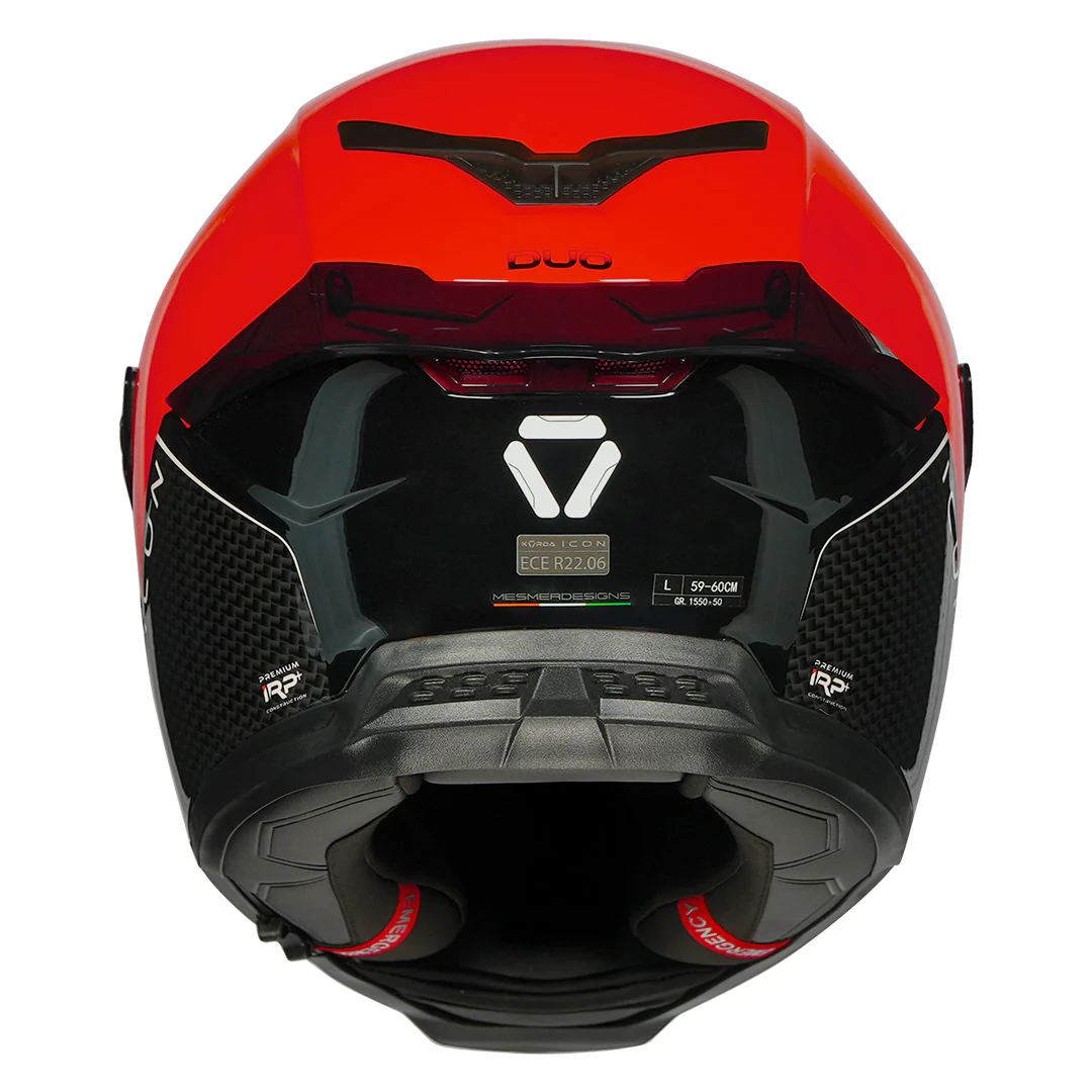 Korda Icon Duo Helmet (Red) - Image 4