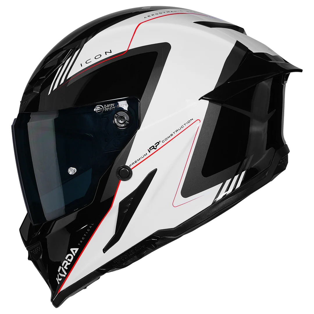 Korda Icon Nero Helmet (White) - Image 5