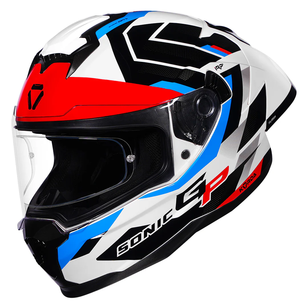 Korda Sonic GP Flash Helmet (Blue) - Image 5