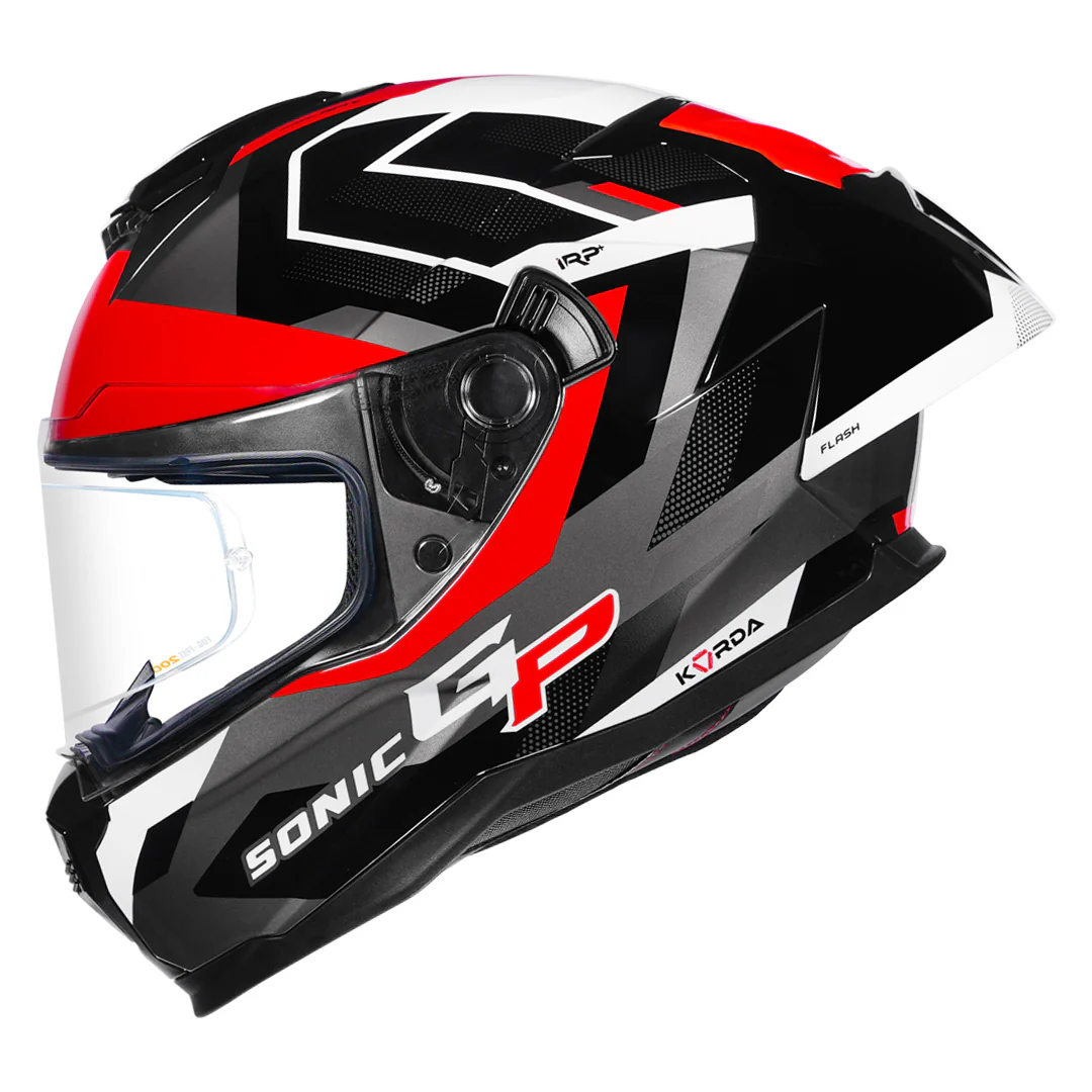 Korda Sonic GP Flash Helmet (Red) - Image 7