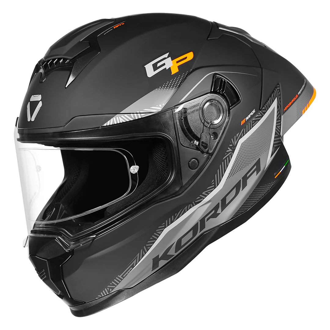 Korda Sonic GP Rapide Helmet (Orange) - Image 5