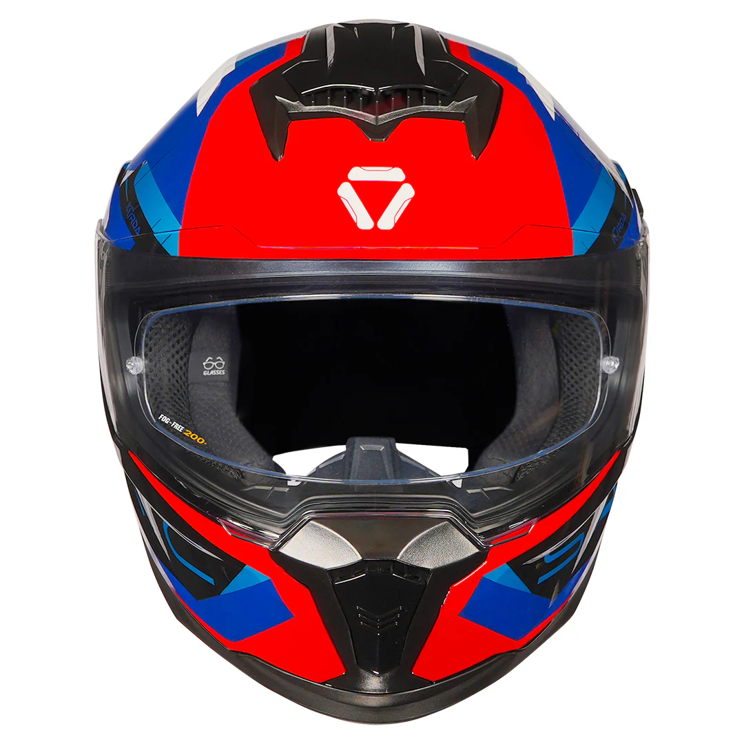 Korda Sonic GP Roadlion Helmet (Gloss Red) - Image 3