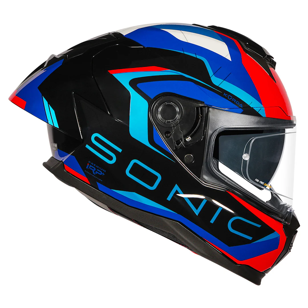 Korda Sonic GP Roadlion Helmet (Gloss Red) - Image 5