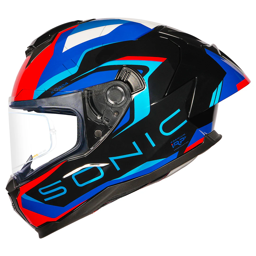 Korda Sonic GP Roadlion Helmet (Gloss Red) - Image 7