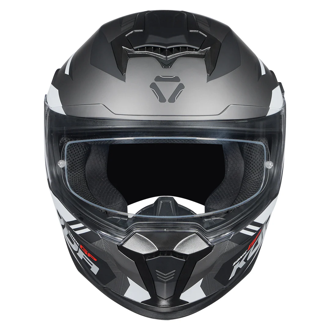 Korda Sonic GP Troy Helmet (Grey) - Image 4