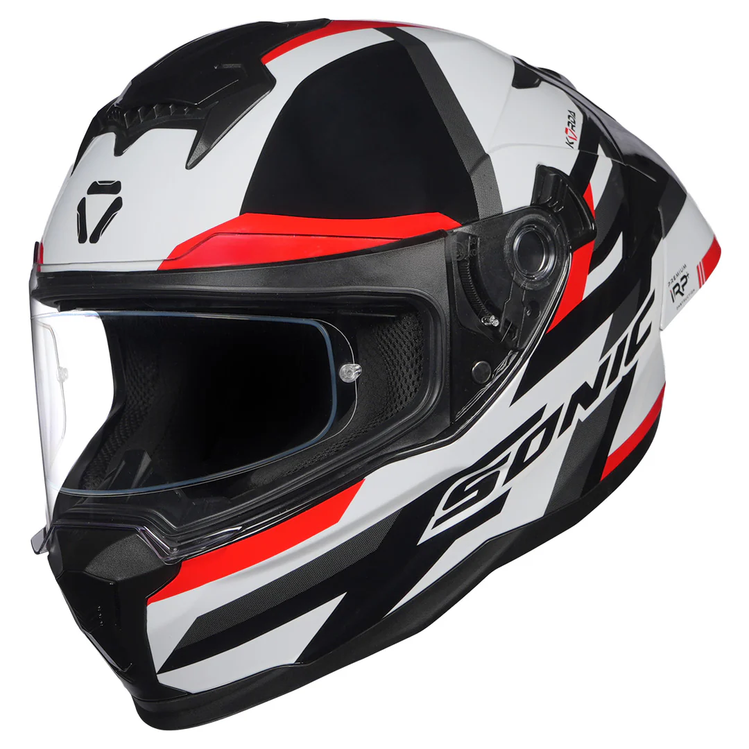 Korda Sonic GP Moze Helmet (Red) - Image 7