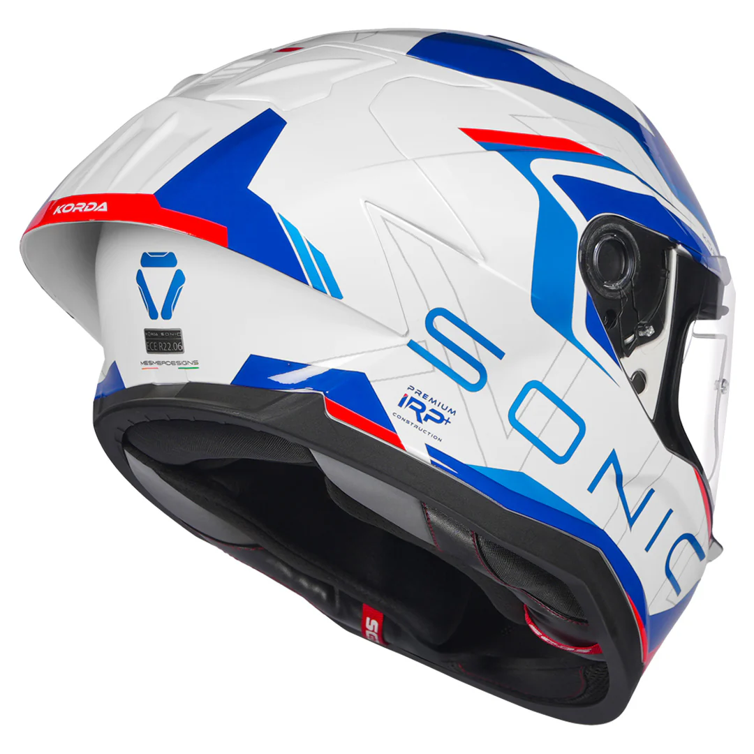 Korda Sonic GP Roadlion Helmet (Blue) - Image 6