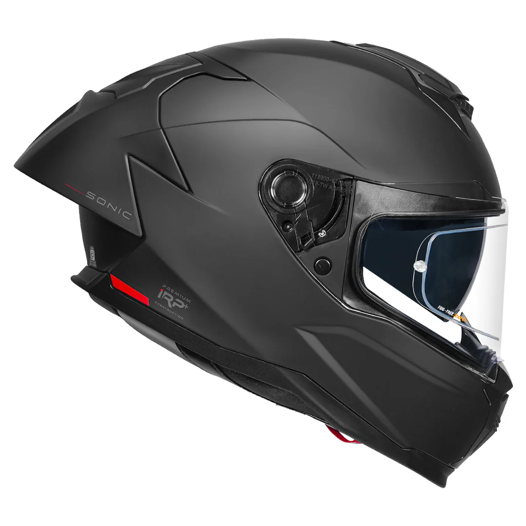 Korda Sonic GP Solid Matt Black Helmet - Image 3