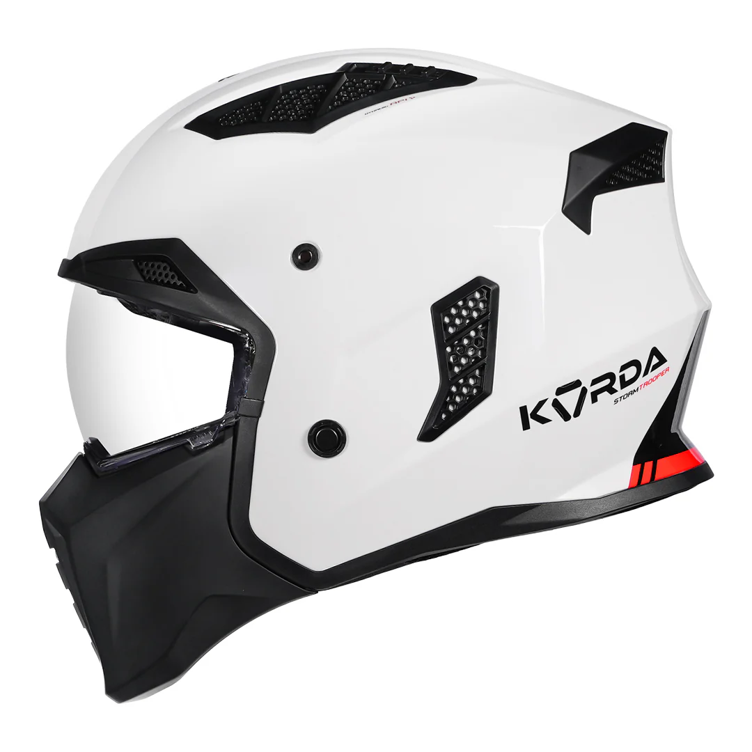 Korda StormTrooper Solid Helmet (White) - Image 4