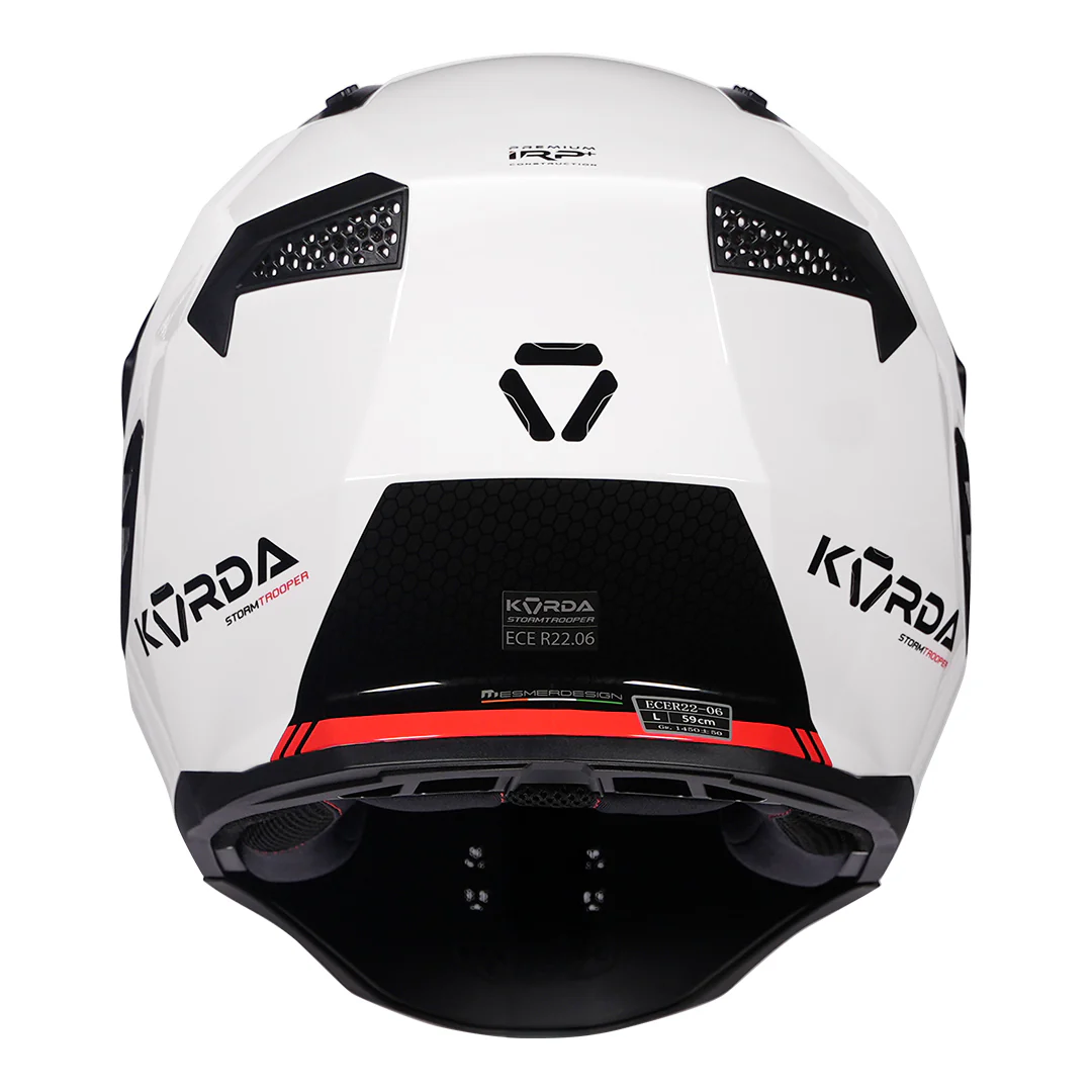Korda StormTrooper Solid Helmet (White) - Image 7