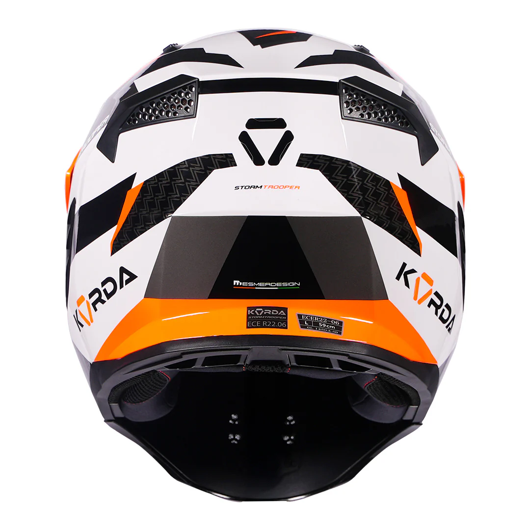 Korda StormTrooper Xoe Helmet (Fluorescent Orange) - Image 7