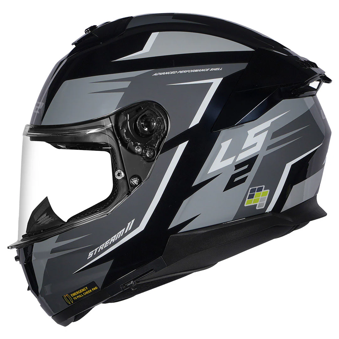 LS2 FF320 Stream 2 Meteor Helmet - Image 4