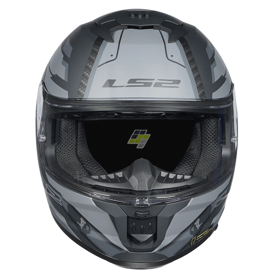LS2 FF320 Stream 2 Shadow Helmet - Image 2