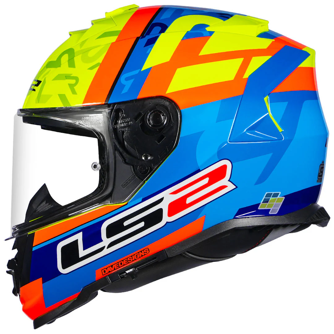 LS2 FF800 Storm 2 Salvador Replica Helmet - Image 4