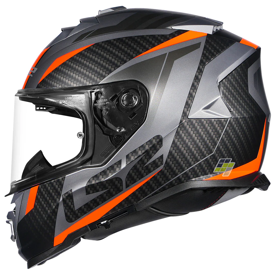 LS2 FF800 Storm 2 Racer Helmet - Image 4