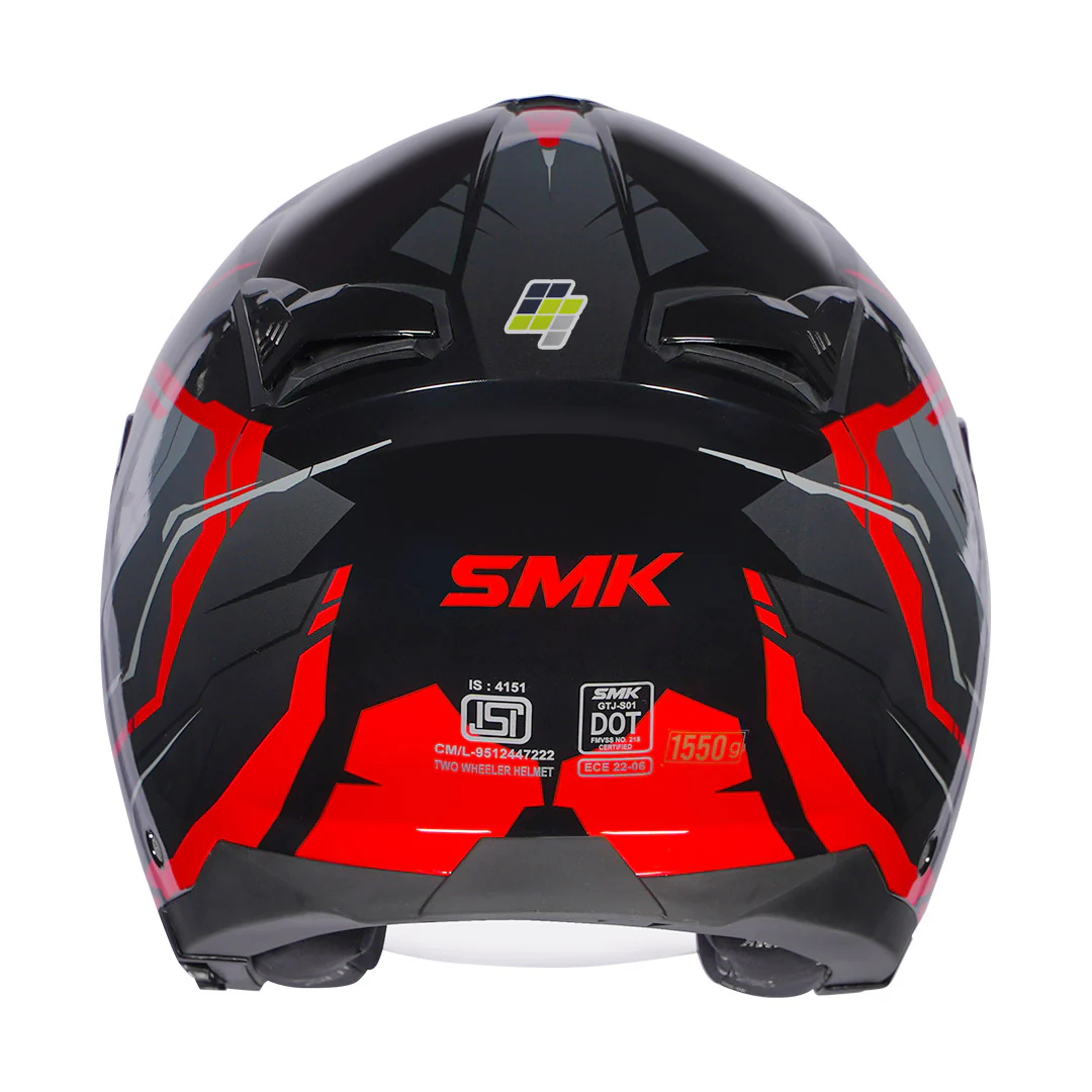 SMK GTJ Escape Open Face Helmet - Image 8