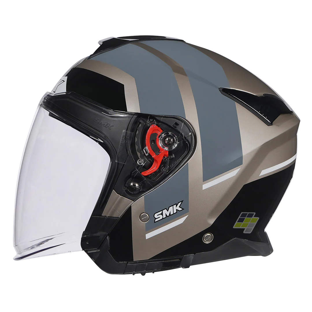 SMK GTJ Rover Open Face Helmet - Image 7