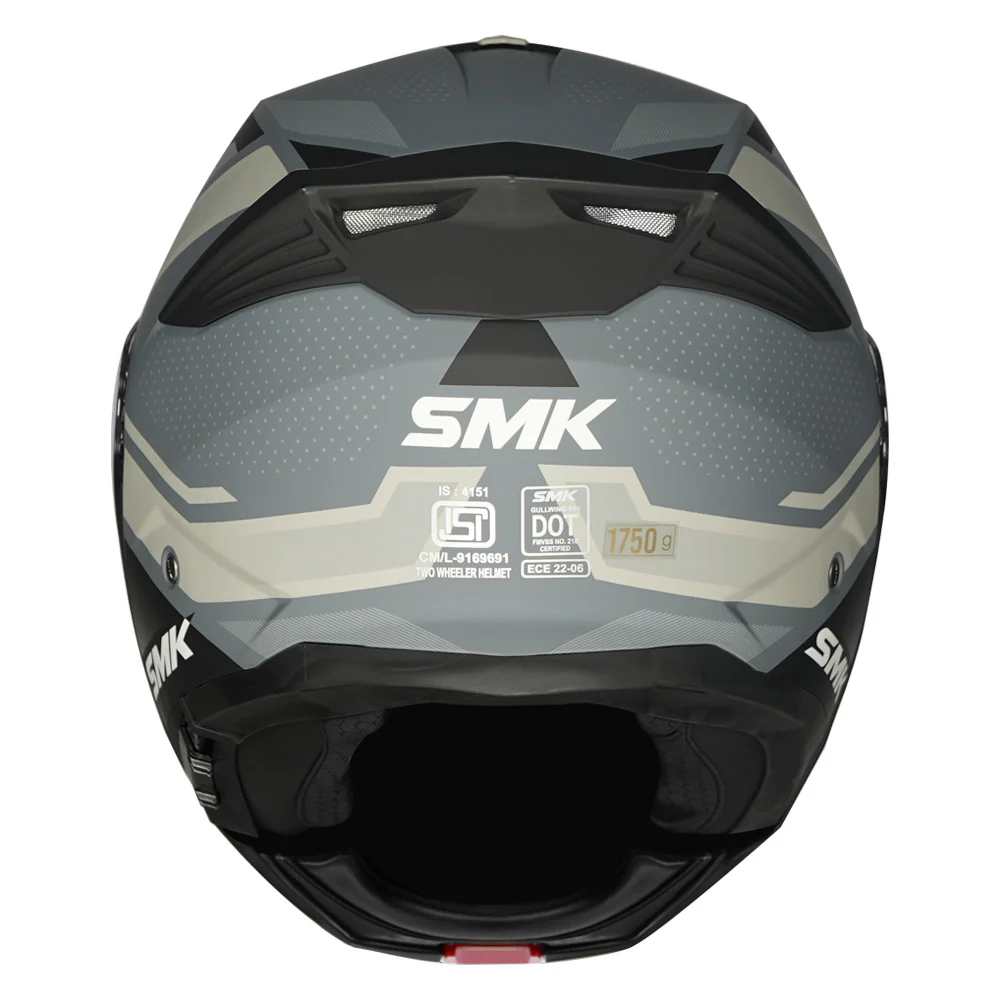 SMK Gullwing Super Tour Modular Helmet - Image 3