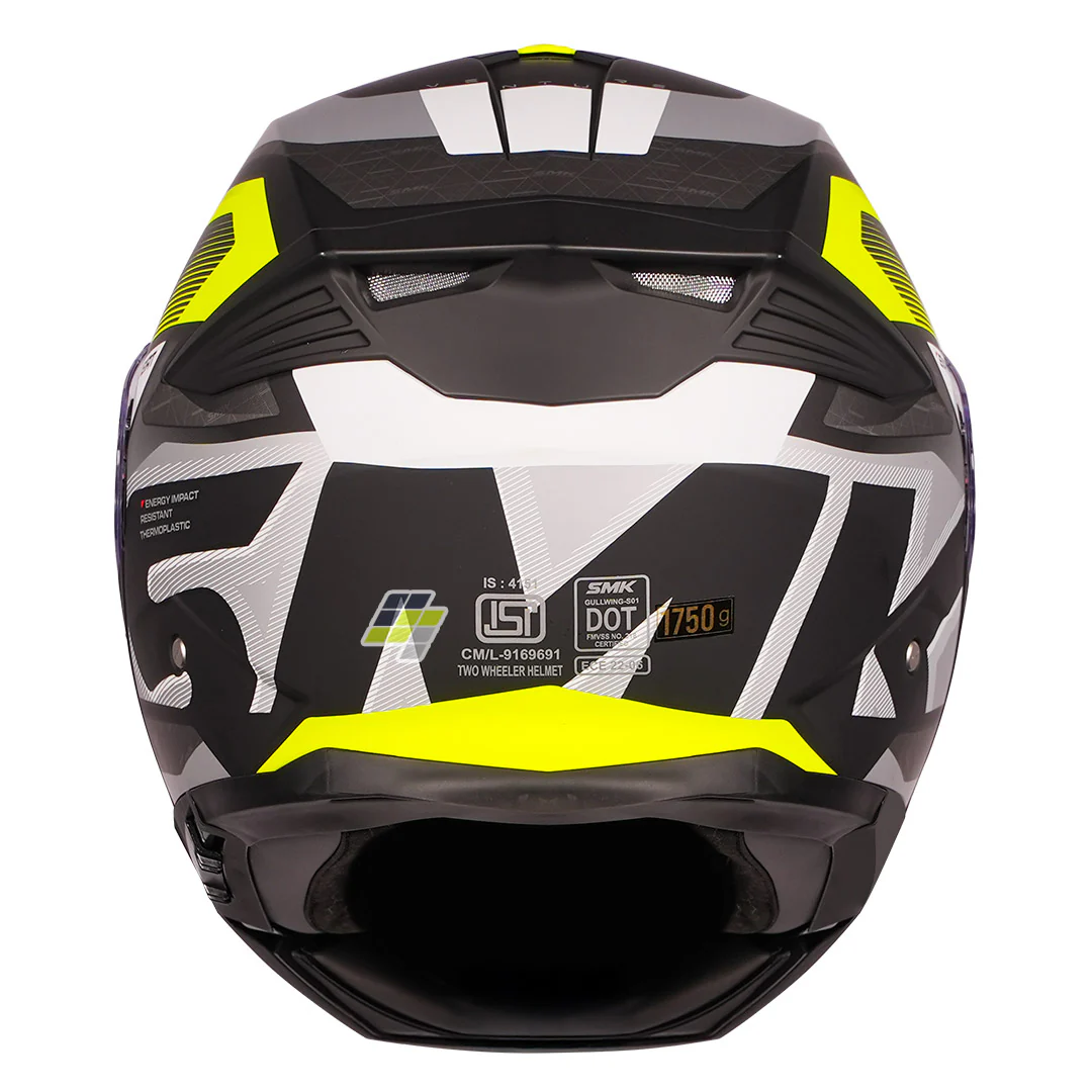 SMK Gullwing Venture Modular Helmet - Image 3