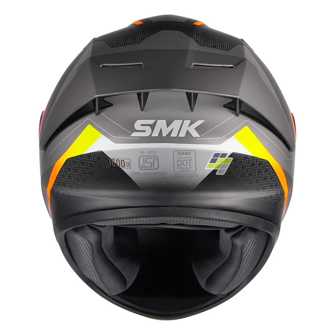 SMK Stellar Sports Flight Helmet - Image 11