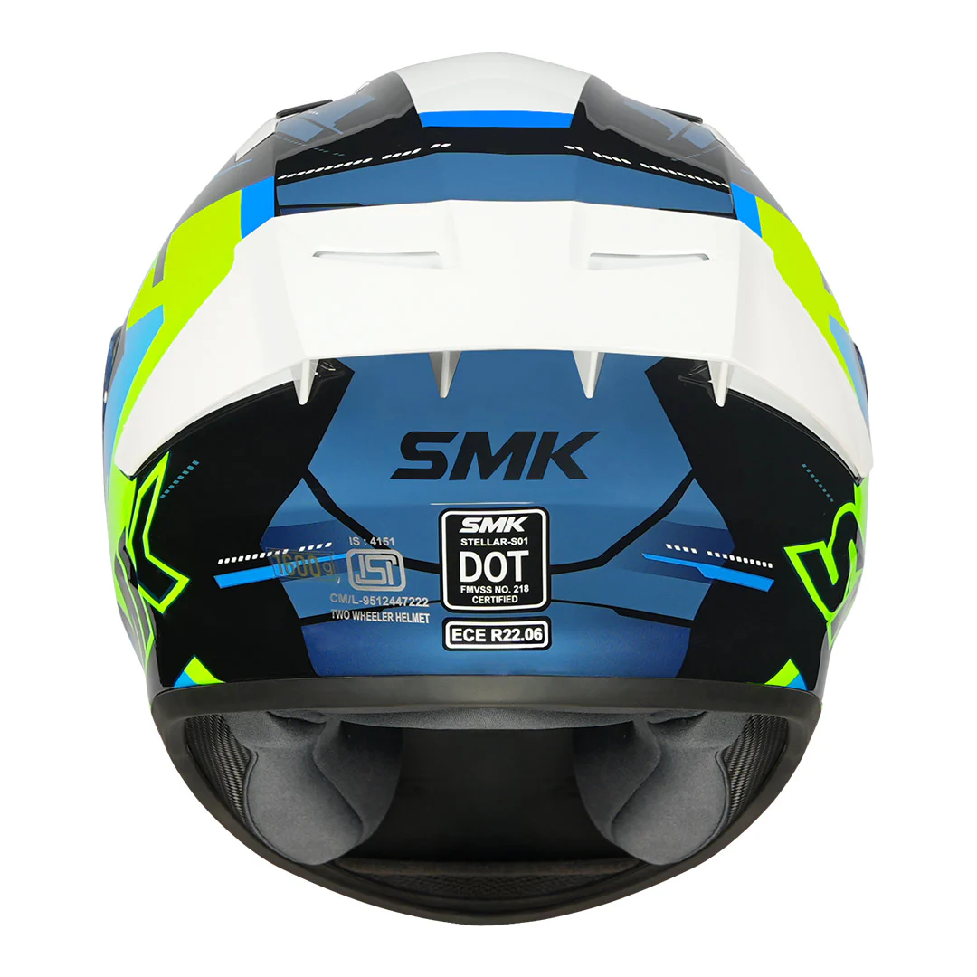SMK Stellar Sports K Power Helmet - Image 3