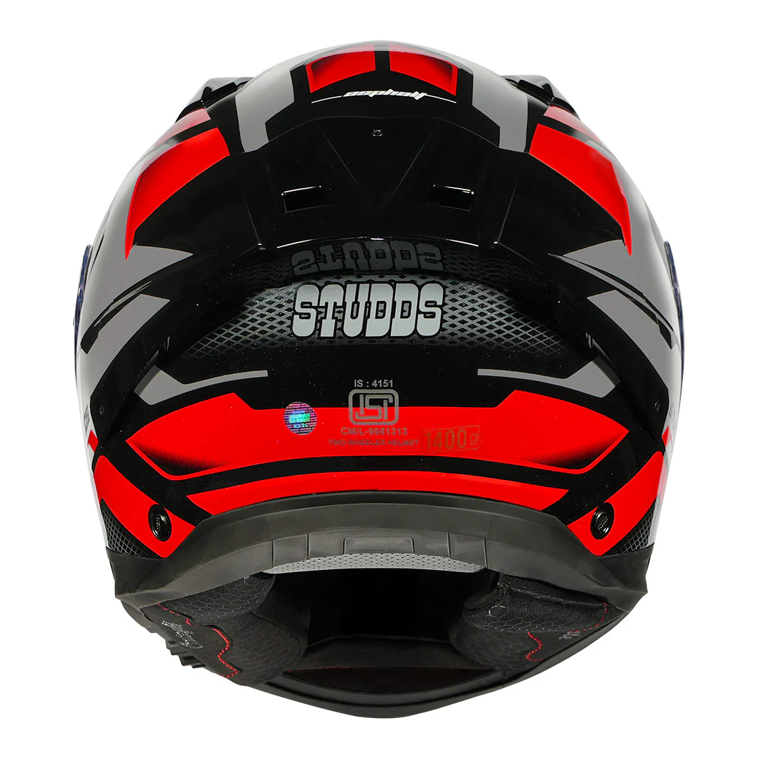 STUDDS Helios Asphalt Helmet - Image 11