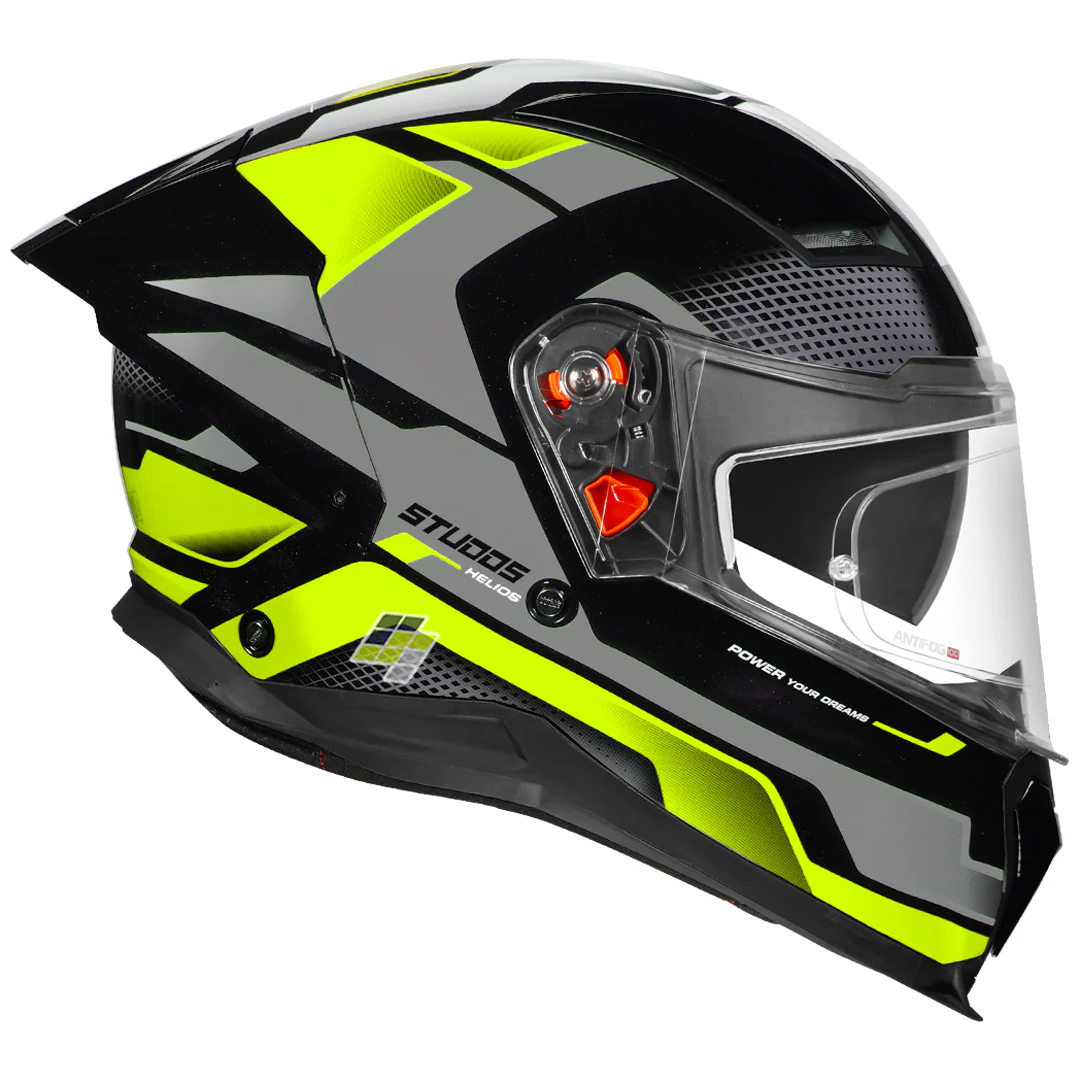 STUDDS Helios Asphalt Helmet - Image 17