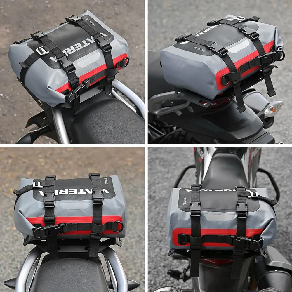 Viaterra Drybag 8L Waterproof Tail Bag - Image 4