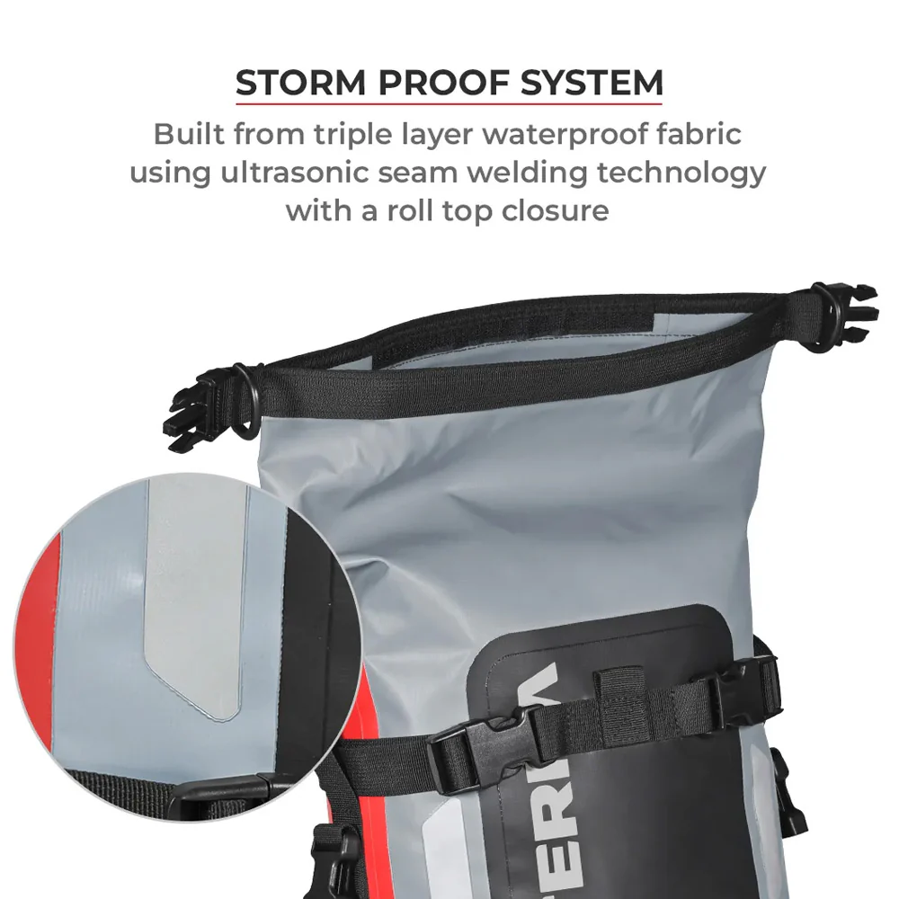 Viaterra Drybag 8L Waterproof Tail Bag - Image 5