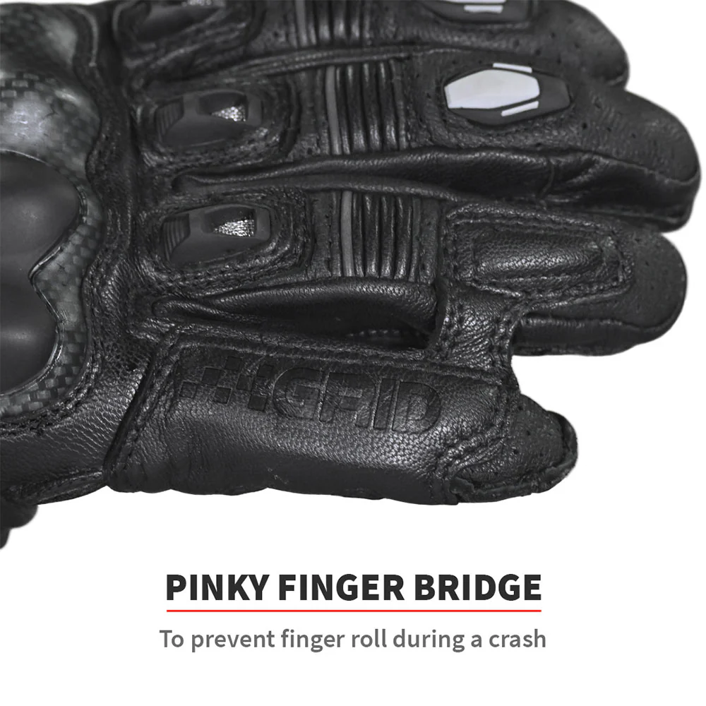 ViaTerra Grid Riding Gloves - Image 3