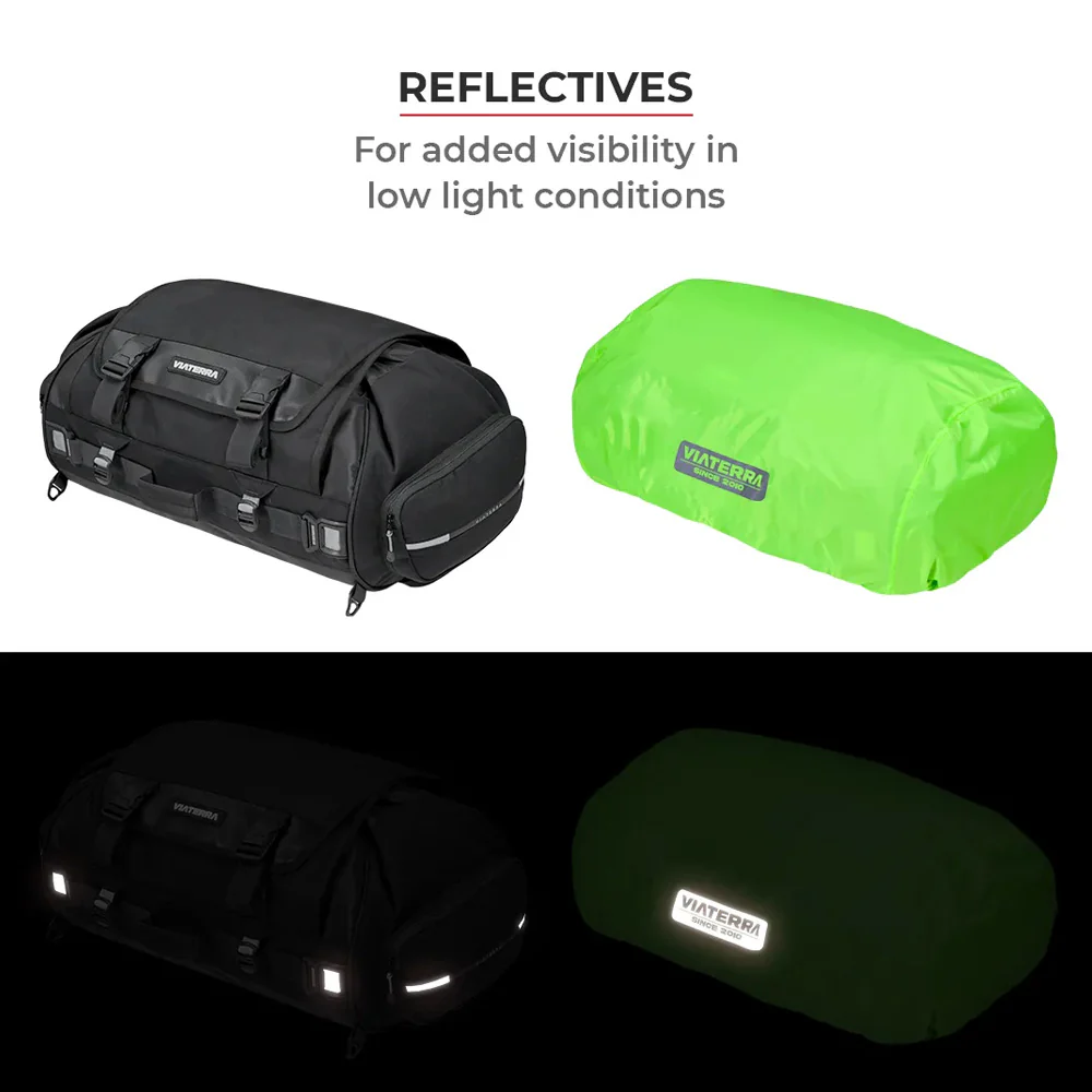Viaterra Hammerhead 75 Motorcycle Tail Bag - Image 8