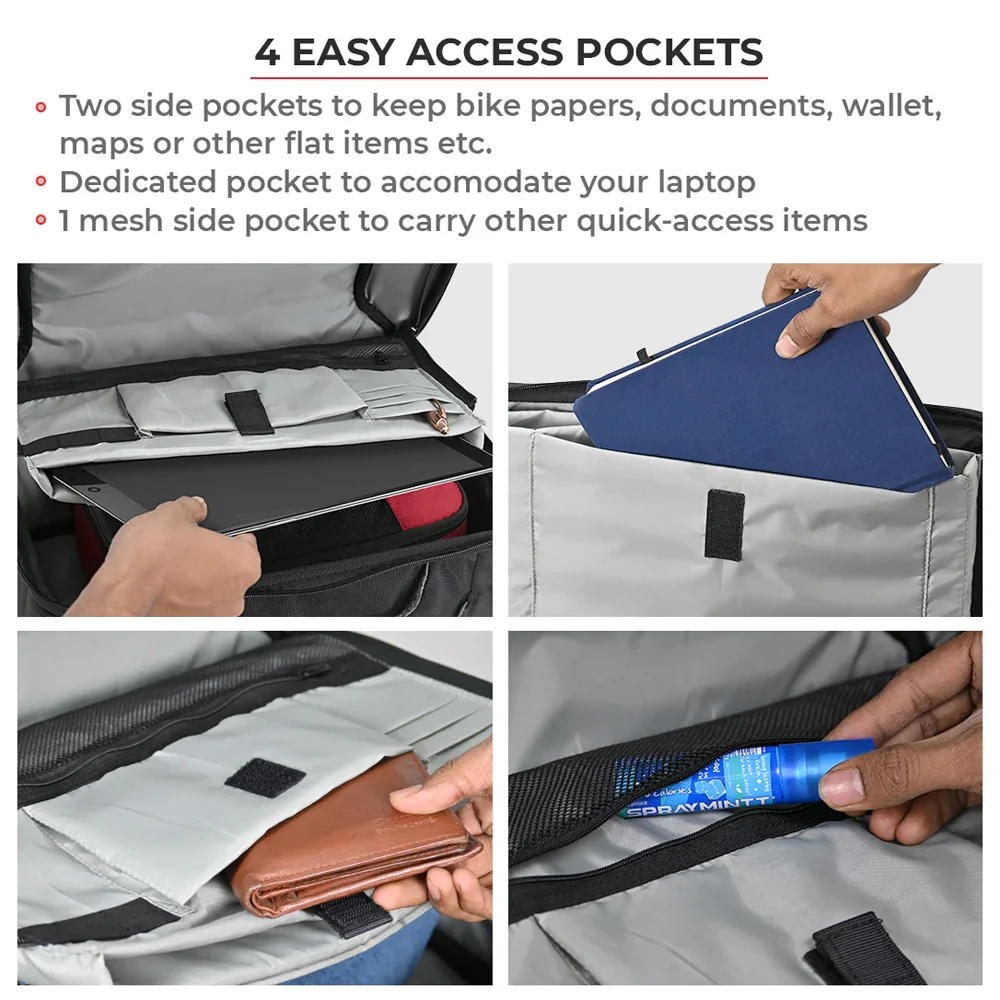 Viaterra Quick Release Saddle Bags 30L - Image 6